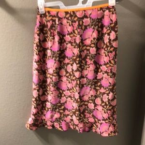 Ann Taylor flutter hem skirt.